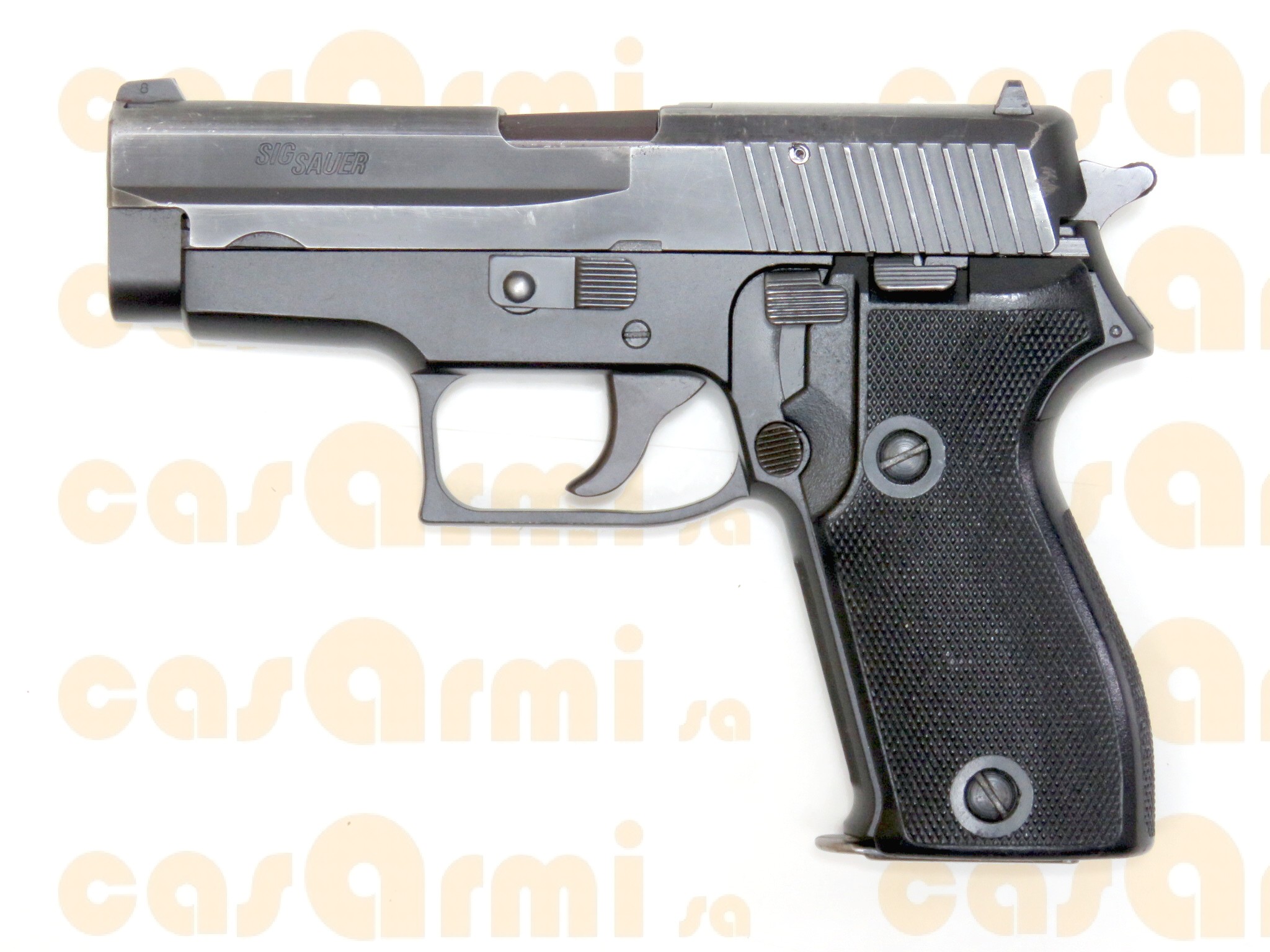 SIG SAUER mod. P225, sgancio caricatore laterale, scatola originale 9 Para